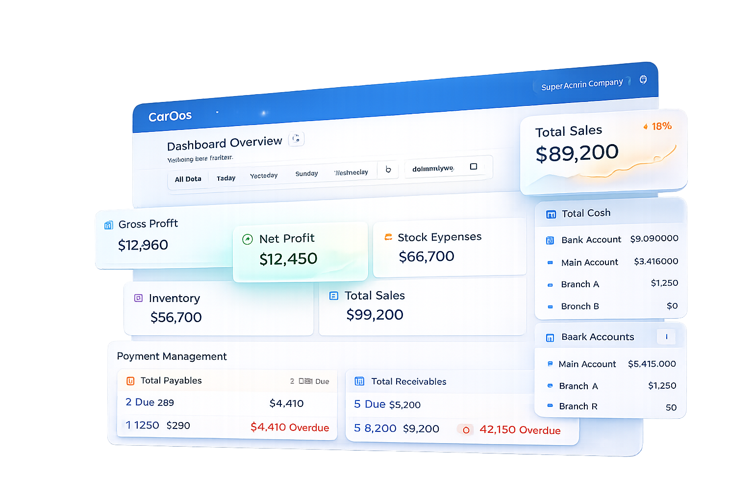 CarOps dashboard preview